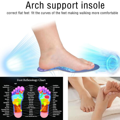 Μαγνητικοί πάτοι παπουτσιών Acupressure για άνδρες και γυναίκες, μέγεθος 35-39, άνετη 2