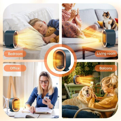 Αθόρυβο αερόθερμο μπάνιου 1200W, χαμηλής κατανάλωσης ενέργειας, φορητό ηλεκτρ 1