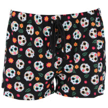 Pillow Talk Women's Day of the Dead Skull Pyjama Shorts (2 Pack)