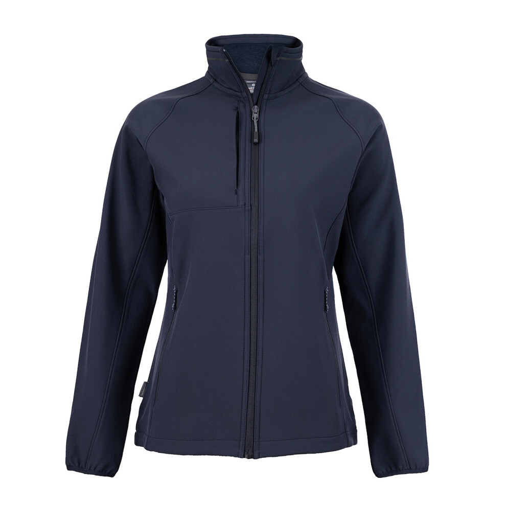 Craghoppers (18 Uk, Dark Navy) Womens/Ladies Expert Basecamp Soft Shell Jacket Blue,Multicoloured