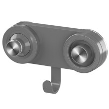 Magnetische Houder voor Föhn met Dubbele Opbergruimte voor op de Vloer