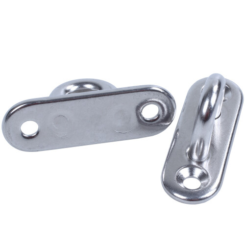 4PZ 5Mm 304 Gancio In Acciaio Inossidabile Oblungo Con Occhiello Per Graffetta 2