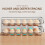 Egg Holder for Fridge,Egg Container for Refrigerator,Stackable Egg Storage Container,Layers Egg Tray,Clear Egg Organizer 5