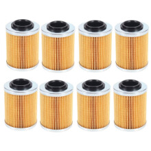 Lot de 8 Filtres à Huile pour Bateau à Moteur 420956123 pour  900 2014-2015 et pour  ATV Expedition le SE Sport 600 900 1200