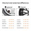 Android Navigation TPMS mit 4 Sensoren Alarmsystem USB Android Auto TPMS Drahtlose ÜBertragung ReifenüBerwachung (Intern) 5