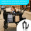 4 Pack Multifunctional Side Hooks for Baby Strollers Space-Saving Station Wagon Hooks with Sturdy Design 4
