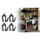 4 Pack Multifunctional Side Hooks for Baby Strollers Space-Saving Station Wagon Hooks with Sturdy Design 8