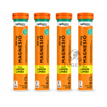 MAGNESIUM 80 Effervescent Tablets Optisana Premium Quality 4 x 20 Tablets