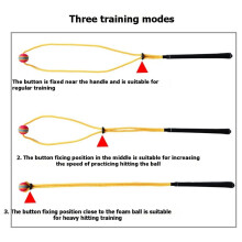 Rope Swing Trainer & Aid - Elevate Speed Tempo Flexibility All-Level Warm- for Stronger Swings Yellow