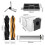 For  Aqua 10 Ultra Roller Replacement Kit - Main Side Brush, HEPA Filter, Mop Cloth 6
