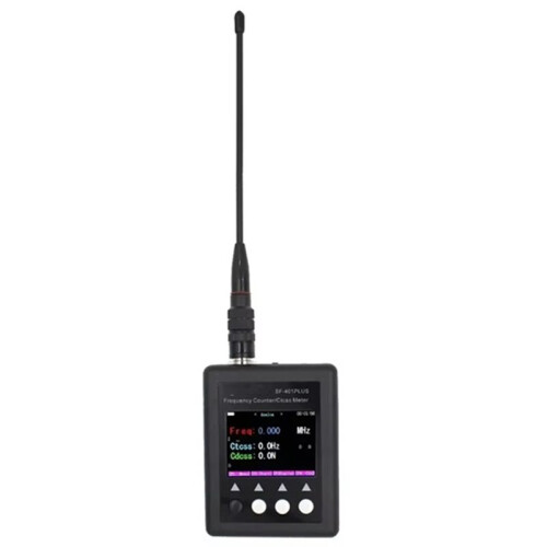 SF401- Portable Frequency Counter with CTCCSS/DCS Decoder 100Mhz-3000Mhz Counting Continuous Wave EU Plug