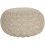 Beliani Pouffe Macramé BERKANE Cotton Beige 1