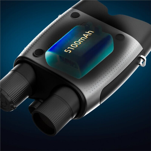 Binocolo Ponbos 4K 52MP UHD per Visione Notturna con Wi-Fi e Intelligenza Artificiale per Esterni 1