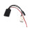 Auto Aux-Adapter 12-Pins -Compatibele AUX-In-Draadconnectoradapter voor  E60 E63 E64 E65 E66 E81E82 E87 2
