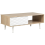 Beliani Coffee Table SWANSEA Light Brown with Storage 1