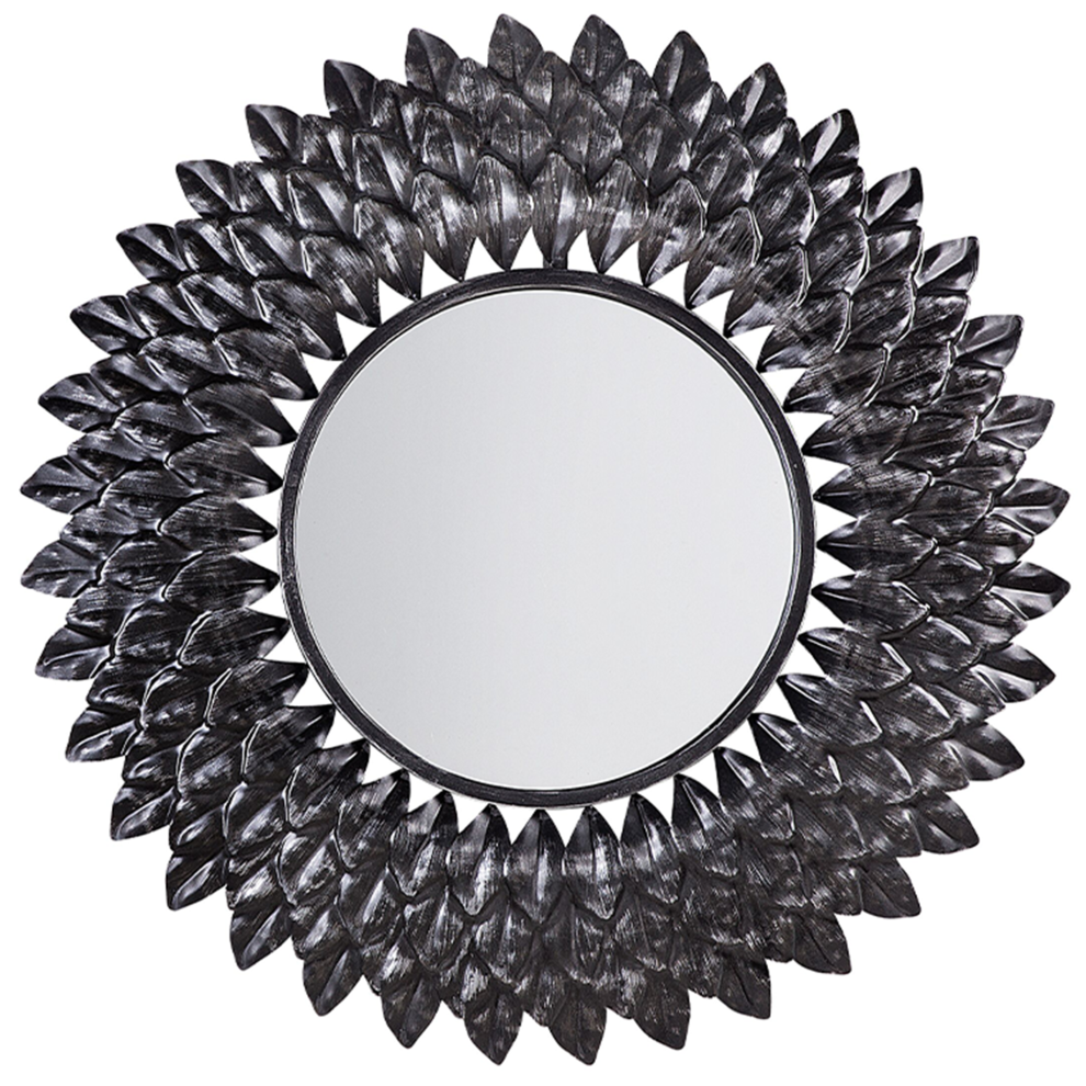 Wall Mirror LARRAU 70 cm 70 cm Metal Silver