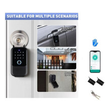 TTlock Smartkey Lock Box Wireless Electronic Key Safe with Digital Code App Controlled Smartlock for Home Key Padlock