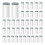 40er-Pack Billard-Pool-Queue-Spitzen, Aufsteck-Pool-Queue-Reparaturspitzen-Set, 12/13-Mm-Billard-Pool-Queue-Stick-Spitzen, Aufschraubbare Spitzen 1