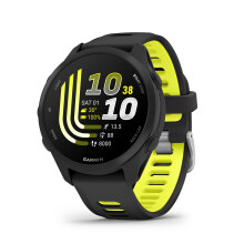 Garmin Forerunner 170 43 mm Running Smartwatch, 1.2 Inch AMOLED Touch Screen, Up to 10 Days Battery Life, Training Recommendations, Health Data, Smart