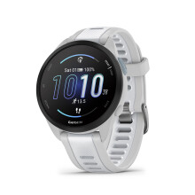 Garmin Forerunner 165 Music GPS 43mm Running Smartwatch, Lightweight, AMOLED Touchscreen, Advanced Training, Insights and Features, Safety & Tracking