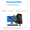 4  USB PCIE Card (4X Type C) PCIe USB 3.0 Expansion Card with Low Profile Bracket for Desktop PC, Data Only 5