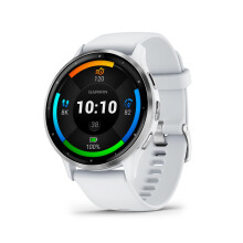 Garmin Venu 3, 45mm GPS smartwatch, AMOLED touchscreen, all-day advanced health & fitness features, voice functionality, music storage, wellness smart