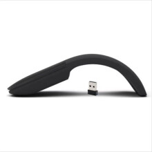 Draadloze Muis Opvouwbaar Arc Touch Mause Ultradun Dempen Office voor Pc Laptop Zwart