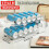 1PC Double-Layer Stretchable Transparent Beverage Storage Box,Can Stacking Storage Rack Suitable for Home,Hotel, Bar 7