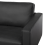 Beliani Sofa 3 Seater SAVALEN Leather Black 10