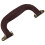 Brown Leather Guitar Musical Instrument Box Luggage Toolbox Trolley Case Handle 1