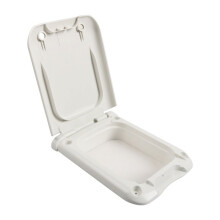 Trailer Electrical Outlet Box RV Power Outlet Box Cover Waterproof Power Outlet Box Cover Plate for Camping Vehicle