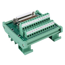 DB25 DIN Schienen Montage Schnittstellen Modul Stecker / Buchse Breakout Board