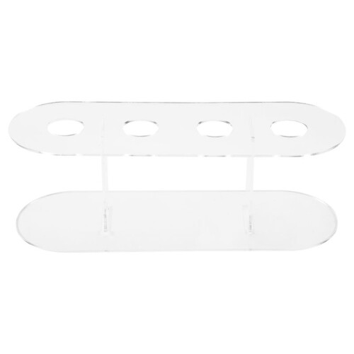 1pcs Acrylic 4-Hole Double layer Ice Cream Cone Stand