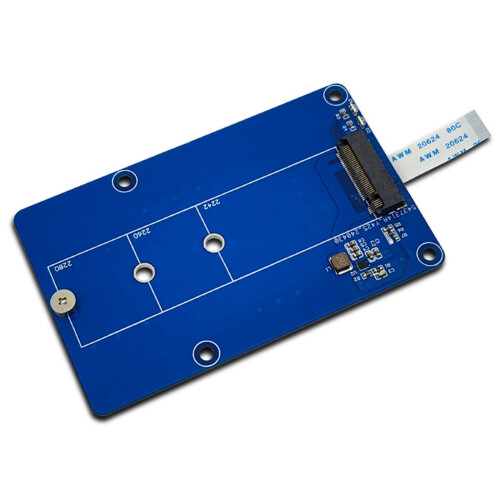 For Raspberry Pi 5 PCIE M.2 SSD Expansion Board Support M.2 NVMe Hard Drive Protocol for RPI 5 2