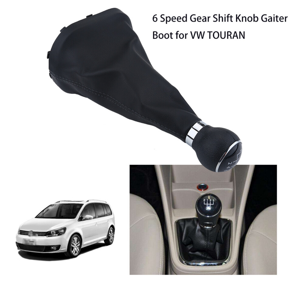 6 Speed Gear Knob Gaiter Set Touran Caddy 7293282937468