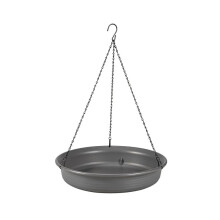 Hanging Bird Bath Hanging Bird-Feeder - Garden Bird Bat Bird Feeder Plate Hanging Tray Bird Bath Tray for Outdoors