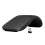 Wireless Mouse Foldable Arc Touch Mause Ultra-Thin Mute Office for PC Laptop Black 2