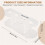 1pcs Acrylic 4-Hole Double layer Ice Cream Cone Stand 7