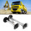 150db Chrome Dual Trumpet Vehicle Horn 7