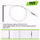 5 pcs Bendable Acoustic Guitar Transducer Sensitivity Piezo Bridge Pickup Cable 7