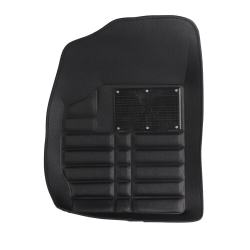 Universal Full Wrap Car Floor Mat Black