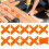 10PCS Deck Spacers,Deck Spacer Tool to Uniform Gaps Between Installed Deck Boards 2
