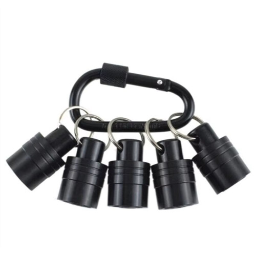 2X SDS  Shank Drill Bit Holder Keychain SDS Shank Adapter Extension Bar Socket Adapter Easy Change Hand-Held Holders 1