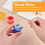100 Pack 30Ml/2Oz Plastic Graduated Cups Transparent Scale Cups Clear Epoxy Mixing Cups with 100 PCS Stirring Sticks 3