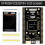 Placa de Desenvolvimento STM32H723ZGT6 Type-C com Tela LCD de 1,54 Polegadas, Placa de Aprendizado STM32 H7 System ZGT6 SPI 2