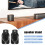 2PCS Speaker Mount Wall Bracket Stand Surround Holder Adjustable Swivel and Tilt Angle Rotation 2
