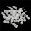 600Pcs Universal Spray Tool Filters Disposable HVLP Gravity Feed Paint Strainers Fine Mesh, White 7