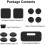 Steam Controller 2 12-in-1 Protective Set Silicone Joystick Caps Protective Stickers Dust Plugs 3