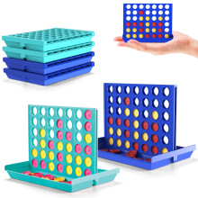Pup Go 4-Pack Mini Size 4 in a Row Board Game for Kids Ages 3+, Party Bag Fillers for Boys & Girls, End of Year Class Gifts for Children, Goody Retur
