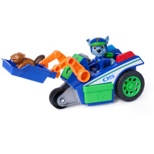 Paw Patrol: Search & Rescue, Rocky Rescue Recycler Vehicle with 2 Figures, Toy Car with Pull-Back Action, Kids Toys for Boys and Girls Ages 3+